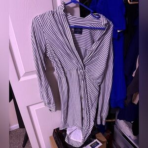 Abercrombie stripe dress small